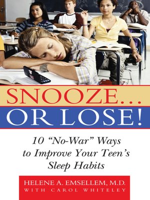 cover image of Snooze... or Lose!